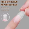 YEVYO Round Matte Nail Tips Full Cover On Fake Nails - 500 PCS -Target GUEST edfb4445 0fcd 4461 af3e e02954a016b7