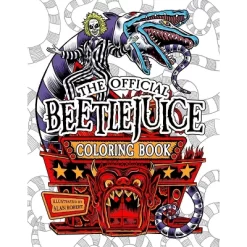 Beetlejuice: The Official Coloring Book - By Alan Robert (Paperback)