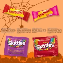 Mars - Skittles & Starburst Fun Size Chewy Halloween Candy Variety Bag Bulk - 43.65oz/105ct -Target GUEST ee58865c 7ba3 4a0c a65b 11e14ac7e00c