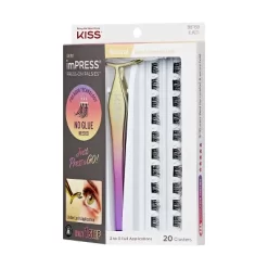 KISS Products ImPRESS Self Adhesive Eyelashes - Natural - 20ct -Target GUEST f0440ba6 8178 4646 9dcd 12032946daad
