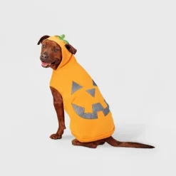 Jack-O'-Lantern Pumpkin Reflective Halloween Hoodie Dog And Cat Costume - Boots & Barkley™ -Target GUEST f19206eb e256 4691 83a0 92d0785c8677