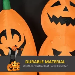 LOVSON Halloween Inflatable Outdoor Decorations: Pumpkin Ghosts And Pumpkin Patch Giant Inflatable Yard Decorations Ideal For Lawns, Parties -Target GUEST f24fc3d3 41c4 48a1 bbea 2365dfab6d29