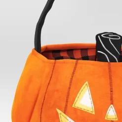 10" Jumbo Pumpkin Halloween Trick Or Treat Fabric Basket Orange/Black - Hyde And EEK! Boutique™ 7 10" Jumbo Pumpkin Halloween Trick Or Treat Fabric Basket Orange/Black - Hyde And EEK! Boutique™ -Target GUEST f36b9517 48eb 466f 8d2e fbff6c039b24