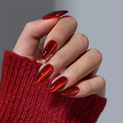 BTArtbox Press-On Nails - Mystic Ruby - M Almond - 30ct 4 BTArtbox Press-On Nails - Mystic Ruby - M Almond - 30ct - Image 2