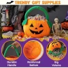 Joyfy Halloween Pumpkin Plush Tote Bucket, Cute Goody Basket With Handle For Kids, Trick Or Treat Candy Bag, Halloween Party Favor Supplies -Target GUEST f603a90d 8ace 499b bc4d 8e195512d5da