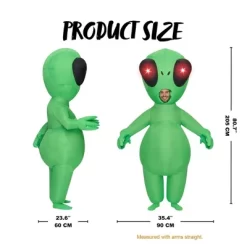 Joyfy Adults Inflatable Halloween Costumes With Light Up Eyes, Full Body Alien Blow Up Costumes Halloween Costume Cosplay Alien -Target GUEST f65b5d83 a753 4e34 8e8c 0585daae7994