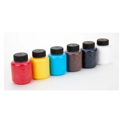 Crayola 6ct 2oz Pumpkin Paint Classic Colors 5 Crayola 6ct 2oz Pumpkin Paint Classic Colors - Image 3