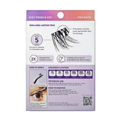 KISS Products ImPRESS Long Lasting Press-On Self Adhesive False Eyelashes - Demi Edgy - 24ct -Target GUEST f94e80bc 5f00 4d61 9266 44e28efa4ed3