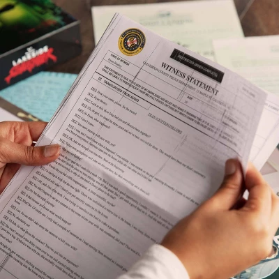 Hunt A Killer Lakeside Slaughter Board Game 8 Hunt A Killer Lakeside Slaughter Board Game - Image 6