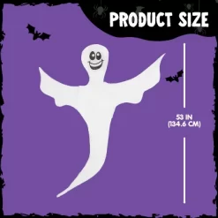 Joyfy 2Pcs 53" Halloween Bendable Tree Wrap Ghost, Smiling Ghost Hanging Decor Party Supplies For Tree, Porch, Yard, Lawn Outdoor -Target GUEST fbcd2a0d 96c4 4e17 91ea f4d972146c59