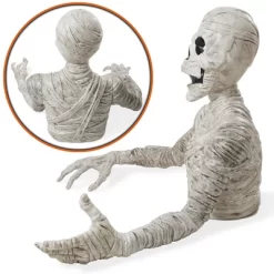BOO BOX 36" Groundbreaking Mummy - Scary Outdoor Halloween Decorations For Porch Or Yard -Target GUEST fc425931 6bec 43ad 8429 3a28ec3e0761