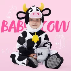 Joyfy Toddler's Halloween Costume Cow Pajamas Costume For Halloween Dress Up Party -Target GUEST fccdb9ff 62a7 4ed4 9b34 41f0946f3b00