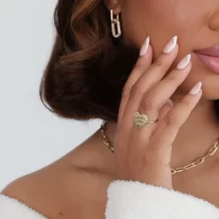 BTArtbox Press-On Nails -White French - S Almond -32ct -Target GUEST ff0593a7 e814 41b0 9ac8 0ca913c35c53