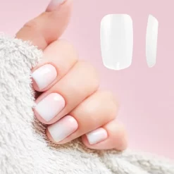 Unique Bargains Women's Frosted Short Round Fake Nails Clear 1 Set -Target GUEST ff4fba94 8e59 43bb aad2 29b91465dc72