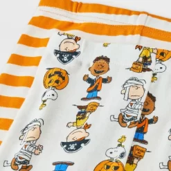 Toddler 4pc Peanuts Cotton Long Sleeve Halloween Pajama Set - Orange/White -Target GUEST ff7327ae e6f2 4714 9c41 b038cc5ab72c