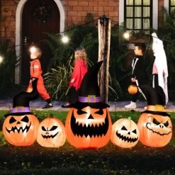 Tangkula Long Inflatable Pumpkin Family Waterproof Halloween Yard Decoration With Built-in LED Lights Indoor & Outdoor Halloween Decor 15 Tangkula Long Inflatable Pumpkin Family Waterproof Halloween Yard Decoration With Built-in LED Lights Indoor & Outdoor Halloween Decor -Target GUEST ffb15ca6 37c4 4c4d a76c 81438ffd3384